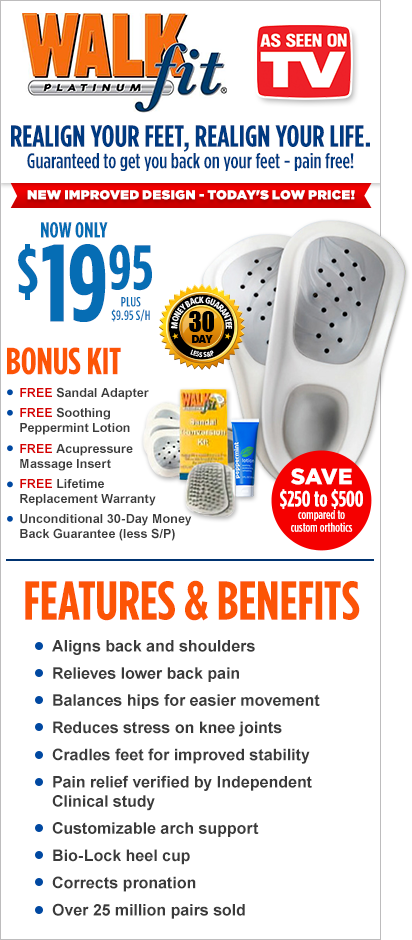 walkfit platinum insoles